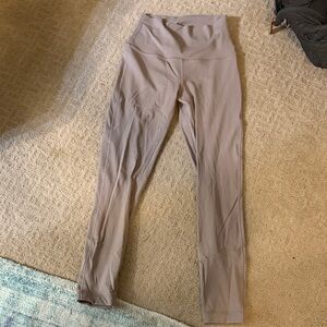 High-Waisted Lululemon Purple/Taupe Leggings